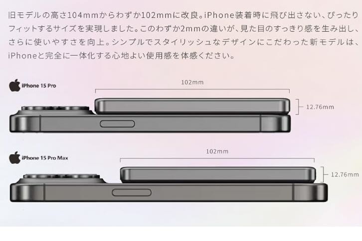 iPhoneにフィットするMATECHのMagOn Display 10000
