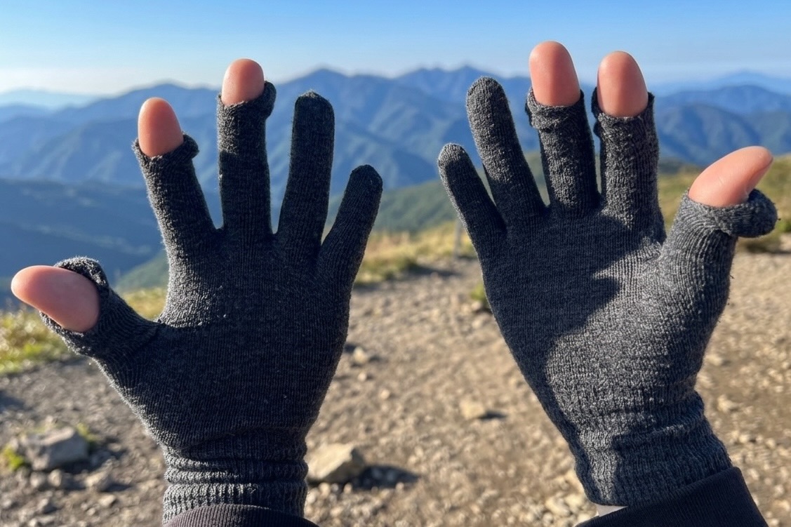 INNER-FACT（インナーファクト） NIKKE AXIO WOOL TRAIL GLOVES（ニッケ アクシオ ウール トレイルグローブ）